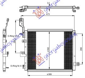 CONDENSER  1.1cc 12V (41x34)