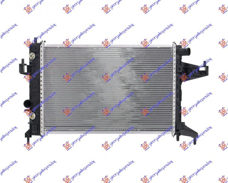 HLADNJAK MOTORA 1.4/1.8 (MAN/AUTO) (+AC) (54x35) DIJAGONALNO (VALEO)