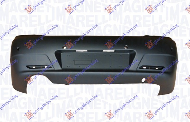 REAR BUMPER PRIMED (W/ PDS) (O)