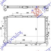 RADIATOR 1.9JTD-2.4JTD (58x39.5x24)