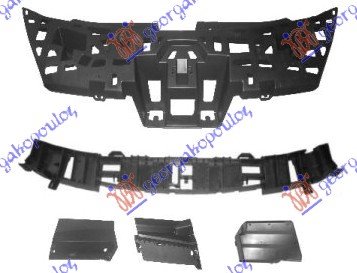 FR. BUMPER PLASTIC REINFORC. (SET 5 PCS)