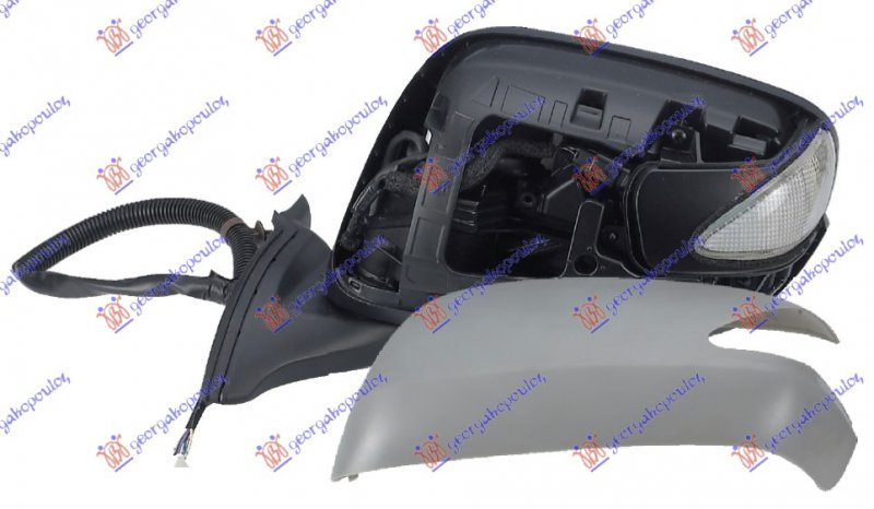 DOOR MIRROR ELEC.PRM W/SIDE LAMP (A Q