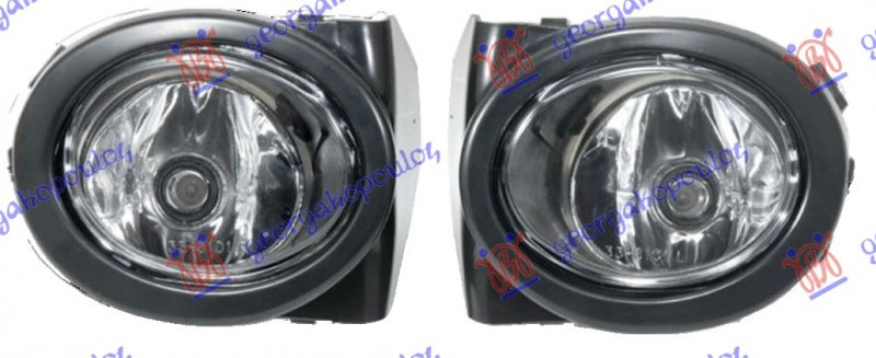 FOG LAMP ROUND M3  M5 (SET)