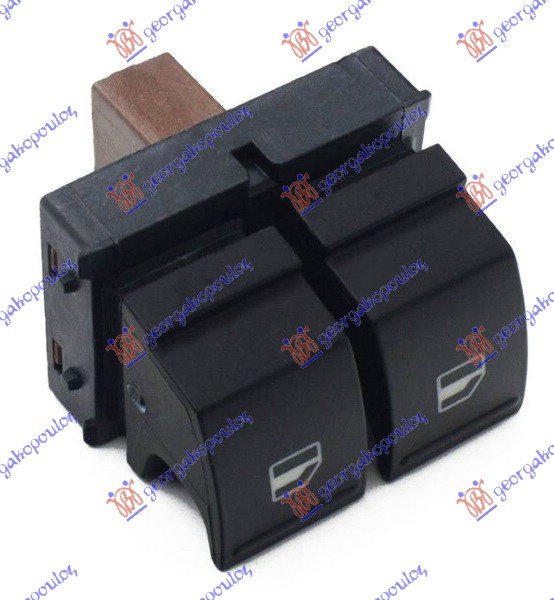 DOOR SWITCH FRONT (Double) (Brown)(10pin