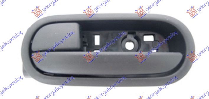 DOOR HANDLE REAR INNER BLACK