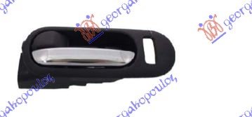 DOOR HANDLE FRONT INNER CHR/BLACK