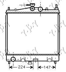 RAD.1.2-1.4-1.6 +/-A/C (38x44x1.6) 05-