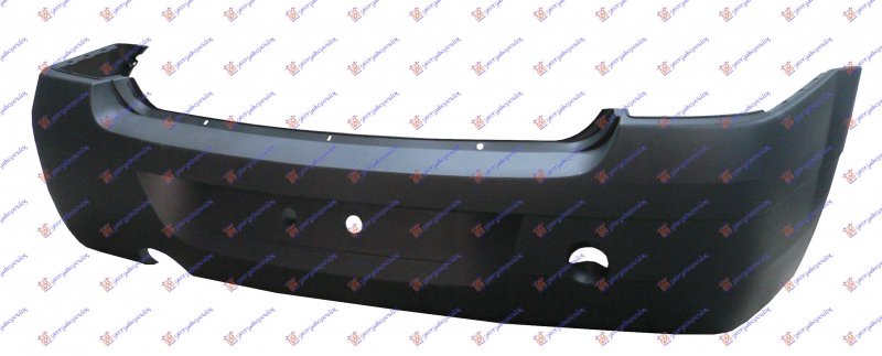 REAR BUMBER (LOGAN) MAT-BLACK