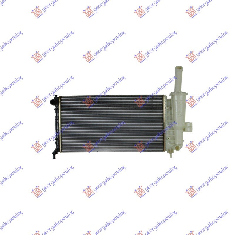 HLADNJAK MOTORA 1.2 8V/16V (+/-AC) (58x31.6) -02 (MARELLI TIP) (NISSENS)