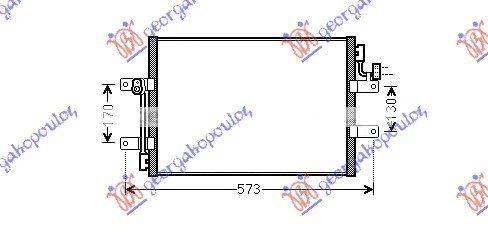 CONDENSER 1,3 JTD (45x35x16) 03-