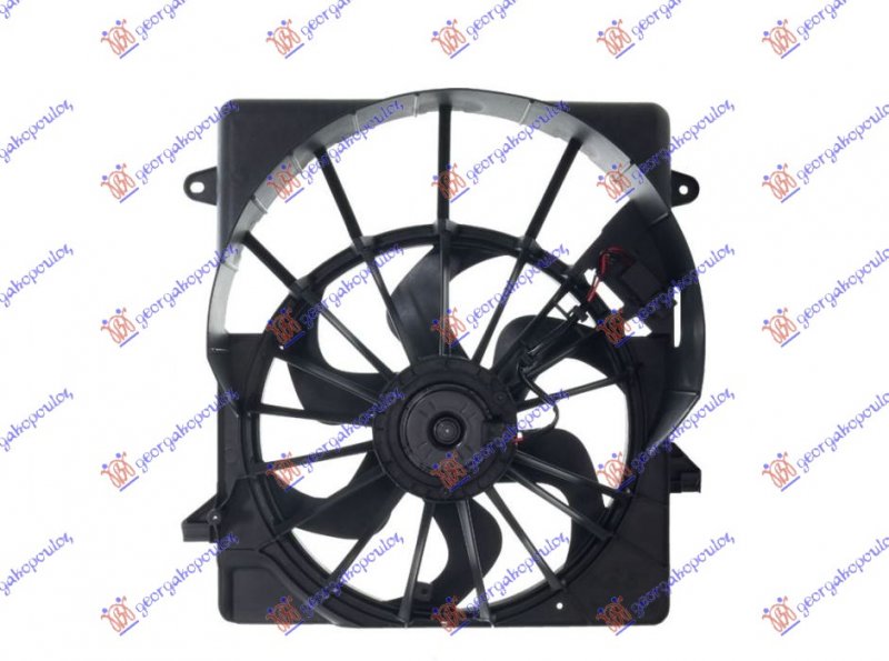 VENTILATOR KOMPLET 3.7 BENZIN -2.8 DIZEL