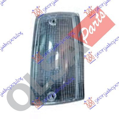 FRONT LAMP LENS WHITE