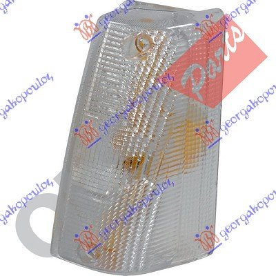 FRONT LAMP LENS WHITE