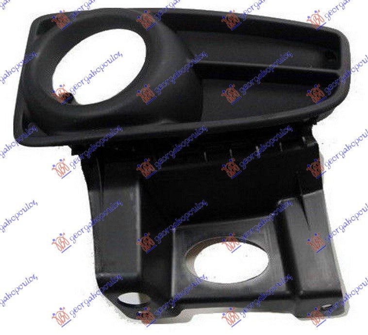 FRONT SIDE BUMPER GRILLE W/FOG LAMP HOL
