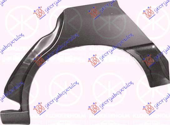 REAR WHEEL ARCHE 4/5 DOORS