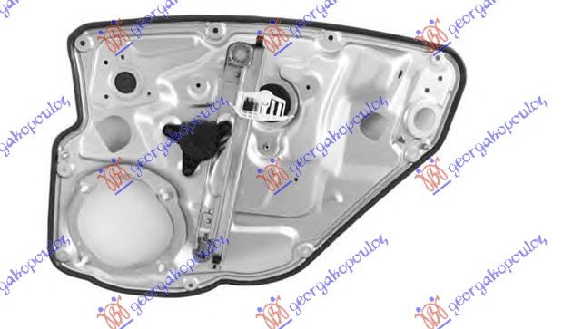 WIND. REG.REAR  ELEC.(W/O MOT)W/PANEL