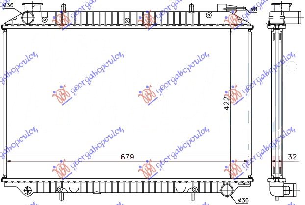 RAD 2.0cc 16v  DIESEL(42,3x68,5)