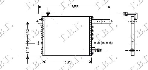 CONDENSER (33.5x36.5x2.2)