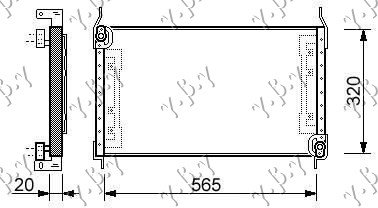 CONDENSER 1.4-1.6i16V -01 (58x32)T.MA