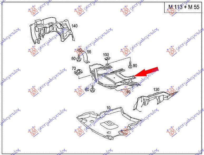 MBROJTESI MOTORRIT PJESA FUNDIT