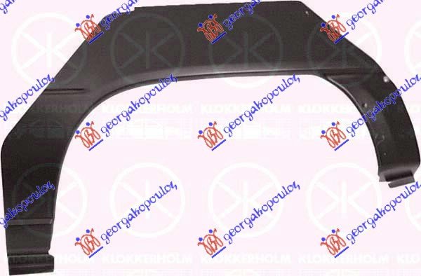 REAR WHEEL ARCHE 2 DOORS