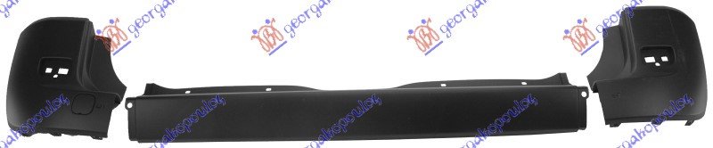 REAR BUMPER MOULDING (SET)