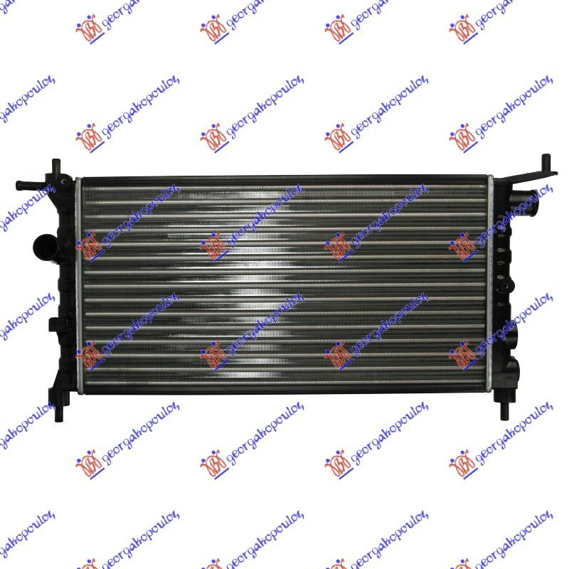 HLADNJAK MOTORA 1.2/1.4 (-AC) (53x28) (DIJAGONALNO) (NRF)