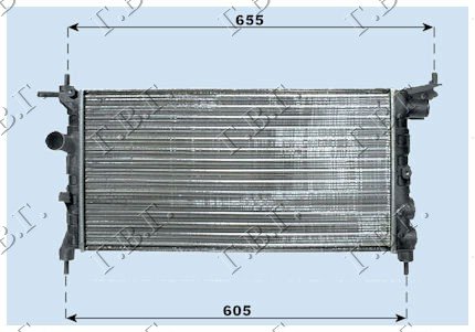 RAD. 1.2-1.4 -A/C (53x28) (DGNL)