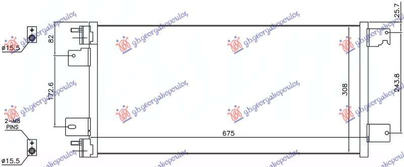 HLADNJAK KLIME 2.0/2.4 BENZIN (675x376)
