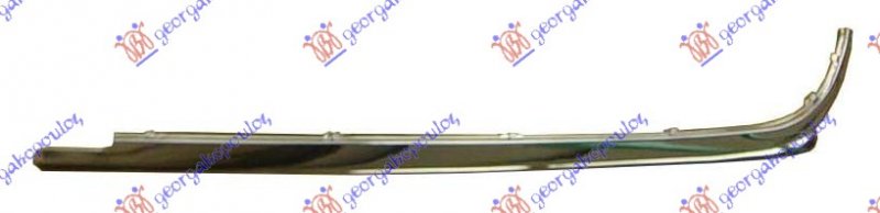 REAR BUMPER MOYLDING CHROME -97