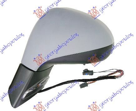MIRROR OUTTER ELEC.HEATED PRIMED(W/FLASH