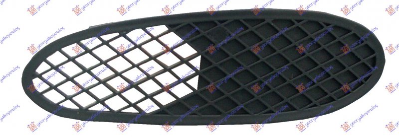 FRONT BUMPER GRILLE SIDE 00-02