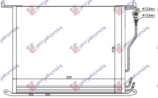 CONDENSER PET.-DSL.(58x48x16)