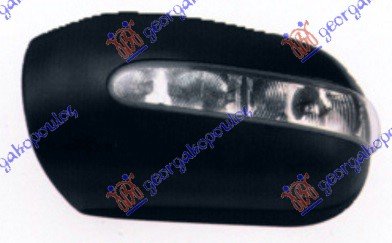 DOOR MIRROR COVER W/SIDE  FOOT LAMP 03-