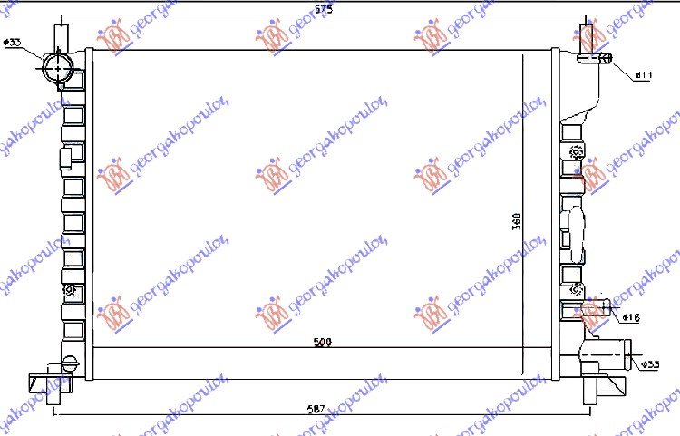 RAD.1,2-1,3-1,4-1,6-1,7V+ A/C (52x37,8)