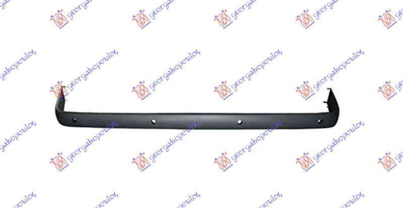 REAR BUMPER CENTER MOULDING CHROME