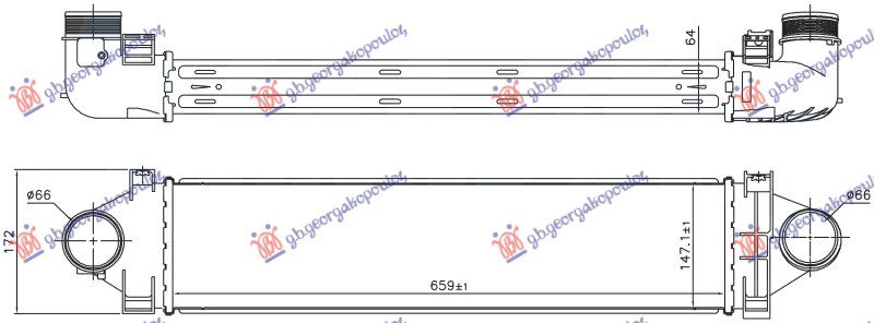 HLADNJAK INTERKULERA 2.2 DIZEL (660x150)