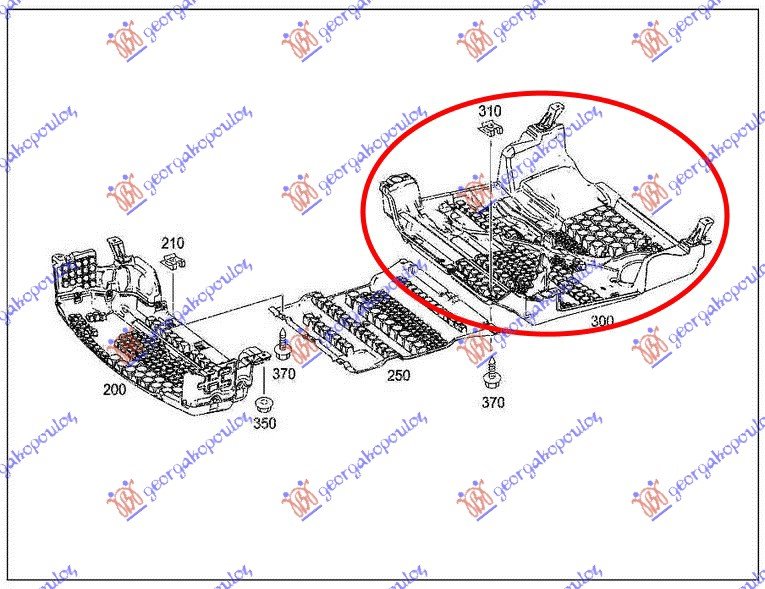 ENGINE COVER PLASTIC (GEARBOX)