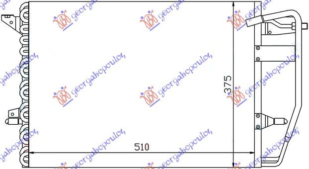 CONDENSER PETROL-DIESEL (51.2x36.5)