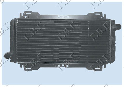 RADIATOR 1,0-1,1CC (50x23)