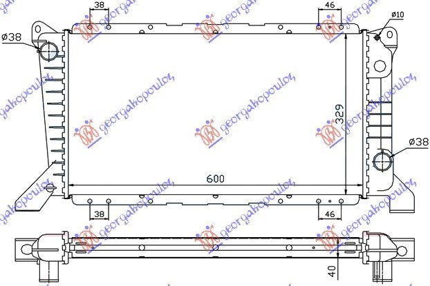 RADIAT.2,5 D - A/C (60x33)