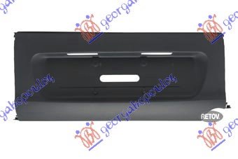 REAR BUMPER BLACK