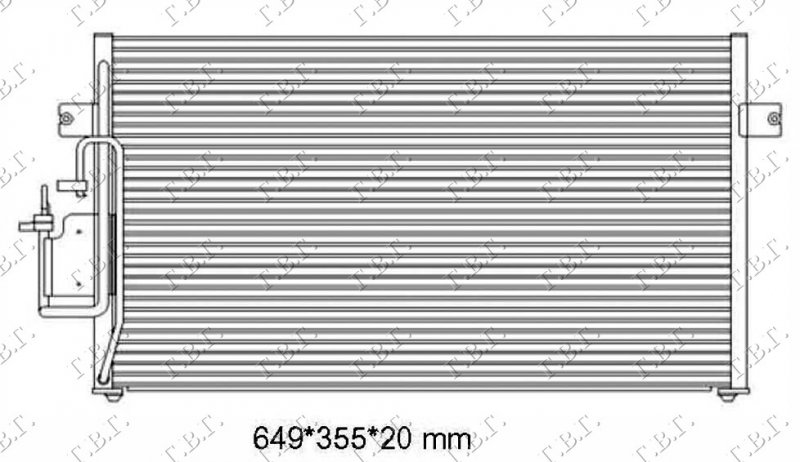 CONDENSER PETR-DSL (60.5x35)