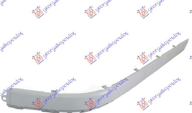 REAR BUMPER MOULDING 00- (W/HOLES FOR C