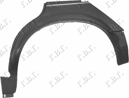 REAR WHEEL ARCHE 4D