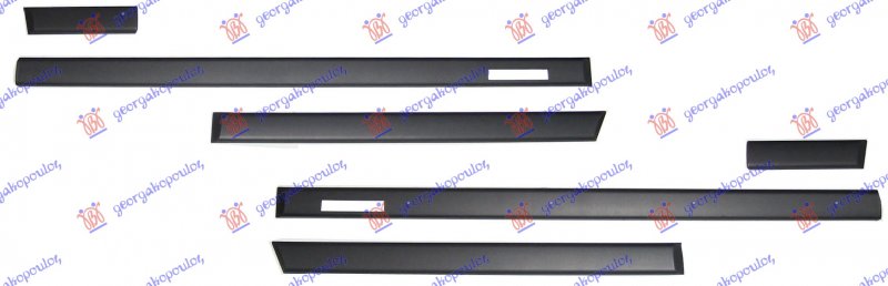 DOOR MOULDING SET (M3) 6PCS