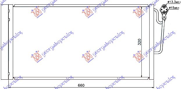 HLADNJAK KLIME BENZIN-DIZEL (63x34)