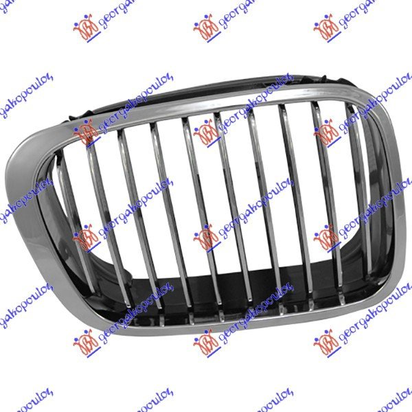 CENTRAL GRILLE (CHROME-CHROME/BLACK)