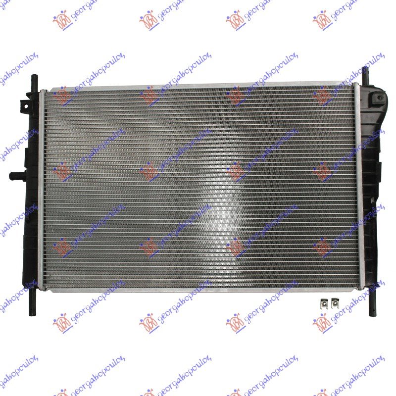 RADIATOR  DIESEL -02 +A/C (62x39,5)