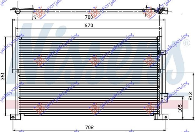 CONDENSER -02 ALL MOD. /DS (63x36x2.2)